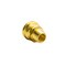 Quickfitting 1in Push-to-Connect x 3/4in MNPT Brass Male Straight Reducing Adapter Fitting LF8322MR - alternate 3